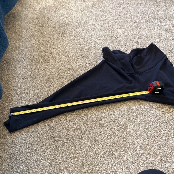 Lululemon Black Original Wunder Under 21” Mid-rise Crops—Luon - Picture 8 of 10